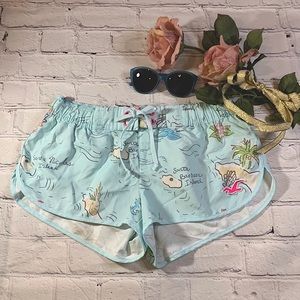 Hollister Light Blue Swim Shorts